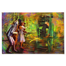 Load image into Gallery viewer, Behind The Curtain Canvas Print
