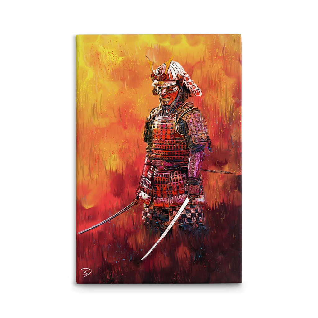 Samurai Armour Canvas Print 