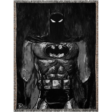 Load image into Gallery viewer, Batman Animated Woven Blanket &quot;I Am The Night&quot;