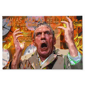 Mad As Hell Canvas Print