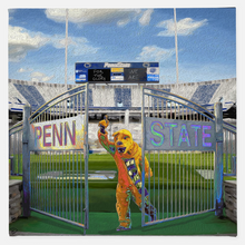 Load image into Gallery viewer, Beaver Stadium Canvas Print &quot;Lion At The Gates&quot;