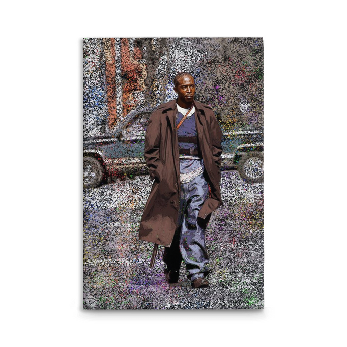 Omar Canvas Print The Wire TV Show 