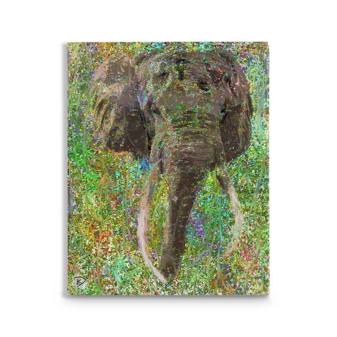 Elephant Canvas Print 