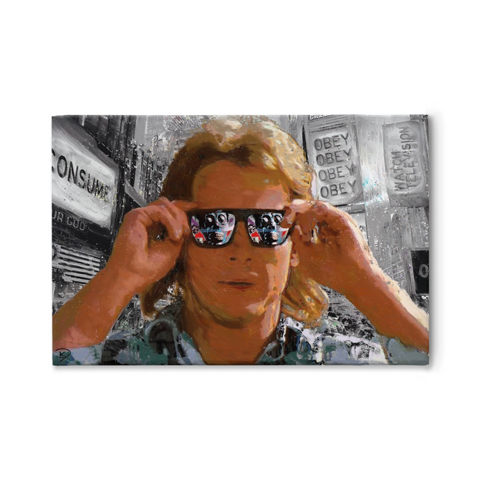 They Live Movie Canvas Print 