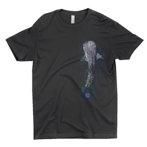 Whale Shark Unisex T-Shirt "Solitary Soul"
