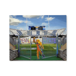 Beaver Stadium Canvas Print "Lion At The Gates"