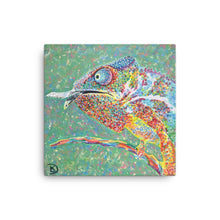 Load image into Gallery viewer, Chameleon Canvas Print