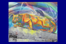 Load image into Gallery viewer, Lion Statue Throw Blanket &quot;Nittany Lion Statue&quot;