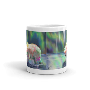 Polar Bear Coffee Mug "Polar Lights"