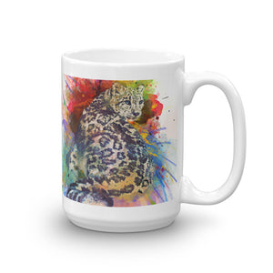 Snow Leopard Coffee Mug "Snow Leopard"