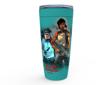 Load image into Gallery viewer, Danny Devito Rambo Viking Tumbler &quot;They Drew First Blood&quot;