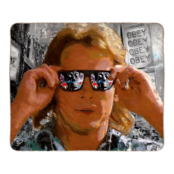 They Live Throw Blanket 