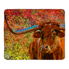 Load image into Gallery viewer, Texas Longhorn Throw Blanket &quot;Texas&quot;
