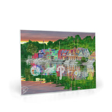 Load image into Gallery viewer, Boathouse Row Glass Cutting Board &quot;Boathouse Row&quot;