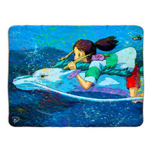 Load image into Gallery viewer, Spirited Away Throw Blanket &quot;I Remember&quot;