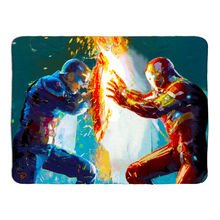 Load image into Gallery viewer, Avengers Civil War Throw Blanket &quot;Divide and Conquer&quot;